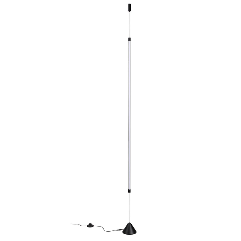 Торшер Trumpet Tube Black Thin Line Черный Белый Торшер Trumpet Tube Black Thin Line Черный Белый в Волгограде | Loft Concept