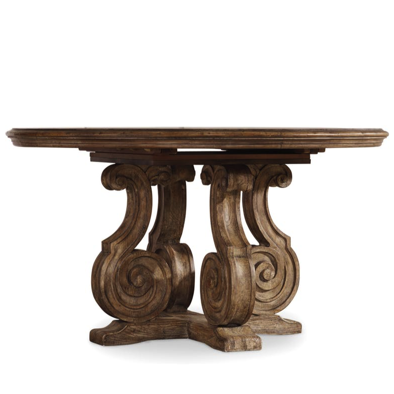 Обеденный Dining TABLE RONDE BAROQUE Коричневый Обеденный Dining TABLE RONDE BAROQUE Коричневый в Волгограде | Loft Concept