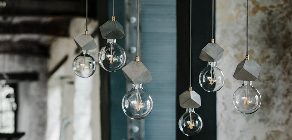 Подвесной светильник BETON MAKT - Loft-Concept в Волгограде