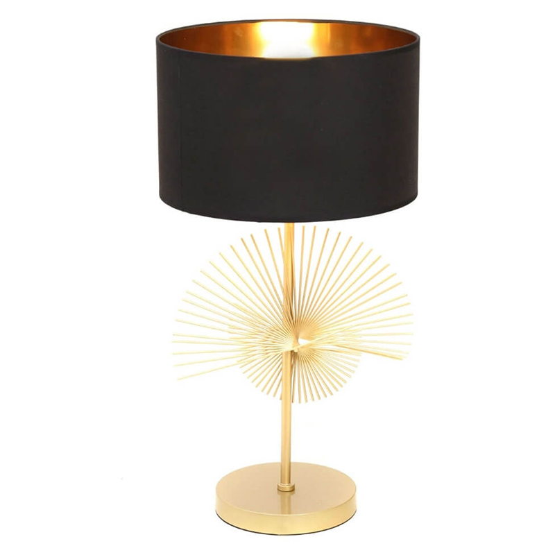Настольная лампа Genoveva Table lamp black Черный Золотой Настольная лампа Genoveva Table lamp black Черный Золотой в Волгограде | Loft Concept