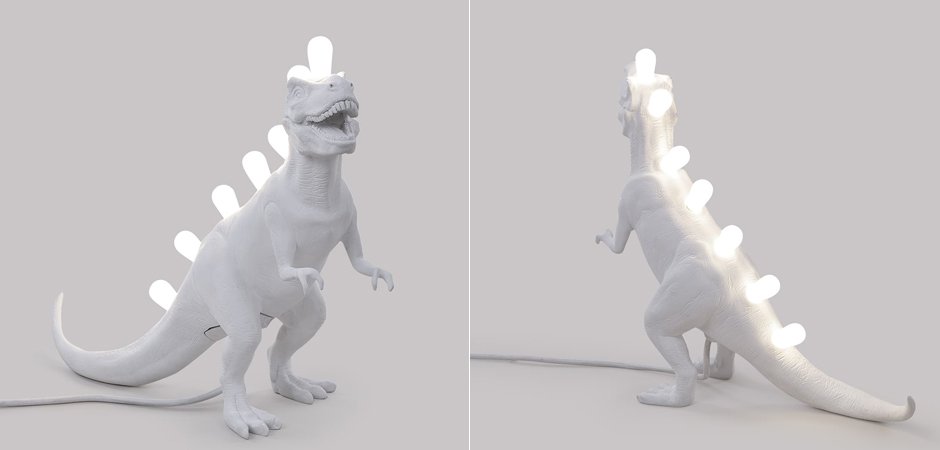 Лампа Seletti Jurassic Lamp Rex Лампа Seletti Jurassic Lamp Rex - Loft-Concept в Волгограде