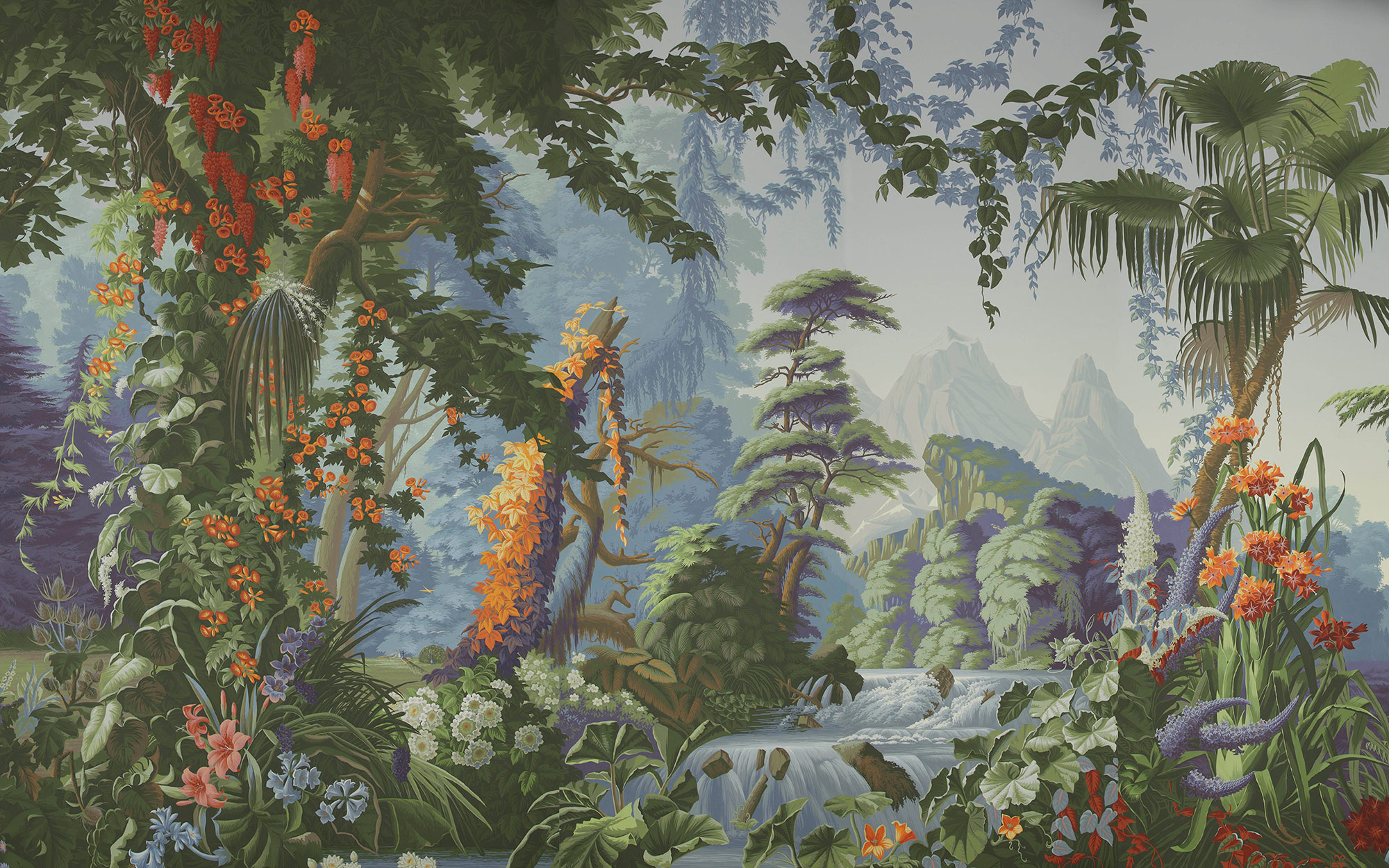 Обои ручная роспись L'Eden Eden on scenic paper Обои ручная роспись L'Eden Eden on scenic paper - постер Loft-Concept в Волгограде