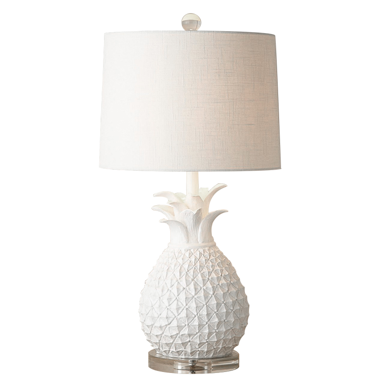 Настольная лампа White Pineapple Table lamp Белый Настольная лампа White Pineapple Table lamp Белый в Волгограде | Loft Concept