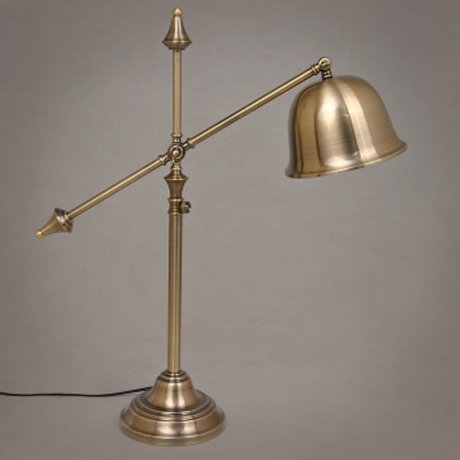 Настольная лампа Antic Bell Table Lamp Латунь Античная полированная Настольная лампа Antic Bell Table Lamp Латунь Античная полированная в Волгограде | Loft Concept