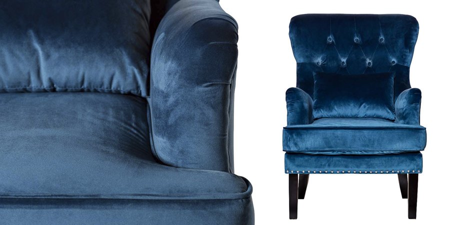 Stony Brook Chair Blue Кресло Stony Brook Chair Blue Кресло - Loft-Concept в Волгограде