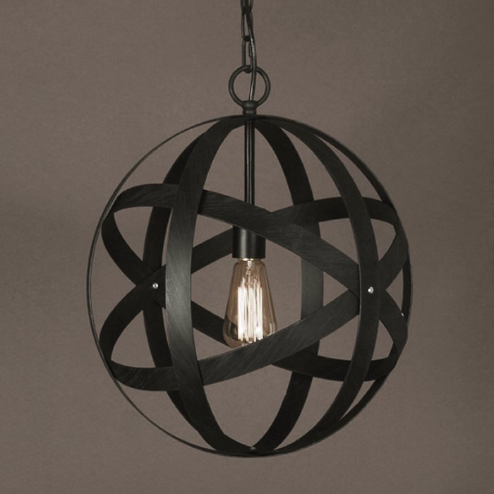 Люстра Metal Sphere Черный Люстра Metal Sphere Черный в Волгограде | Loft Concept