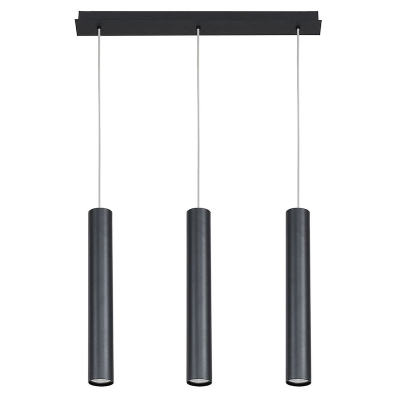 Люстра Luis Chandelier Line black Черный Люстра Luis Chandelier Line black Черный в Волгограде | Loft Concept