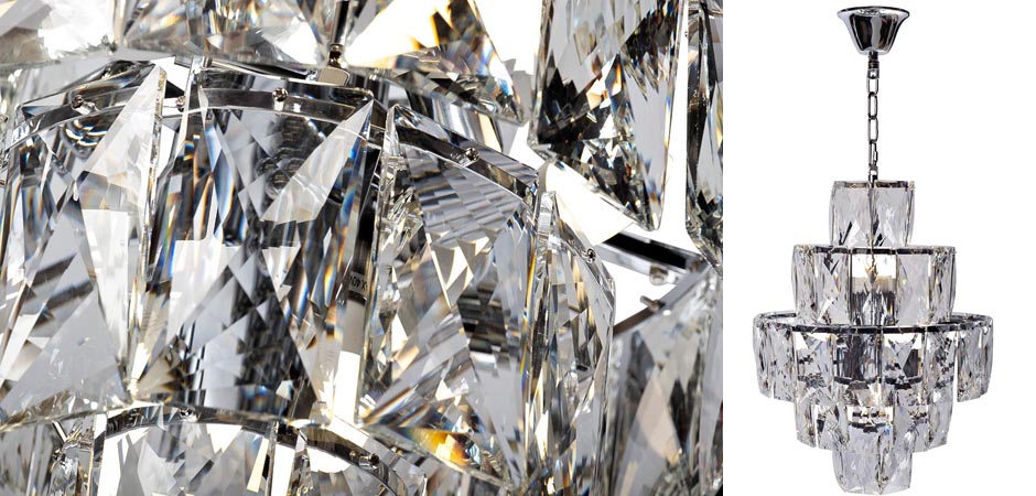 Люстра Tiers Crystal Light Chandelier 12 Люстра Tiers Crystal Light Chandelier 12 - Loft-Concept в Волгограде
