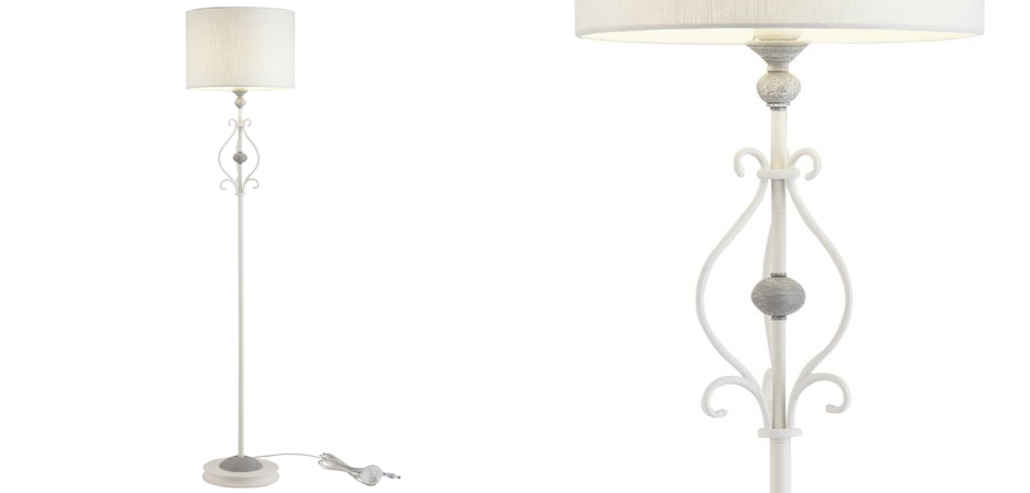 Торшер Mocenigo Floor Lamp White Торшер Mocenigo Floor Lamp White - Loft-Concept в Волгограде