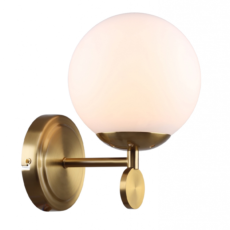 Бра Kyran Wall Lamp Bronze Бронза Белый Бра Kyran Wall Lamp Bronze Бронза Белый в Волгограде | Loft Concept