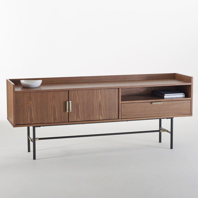 TV-тумба Torgny TV stand Орех Черный Латунь TV-тумба Torgny TV stand Орех Черный Латунь в Волгограде | Loft Concept