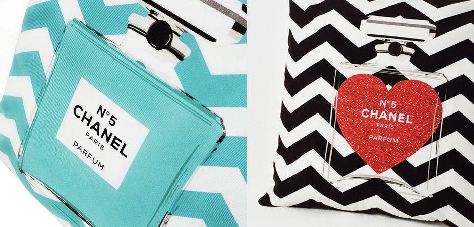 Декоративная подушка CHANEL № 5 - Loft-Concept в Волгограде