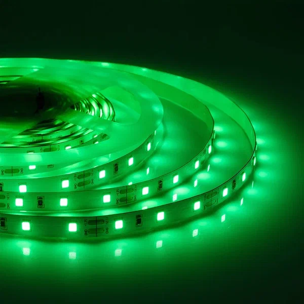 Светодиодная лента 4,8W/m 60LED/m 2835SMD зеленый 5M Белый Светодиодная лента 4,8W/m 60LED/m 2835SMD зеленый 5M Белый в Волгограде | Loft Concept