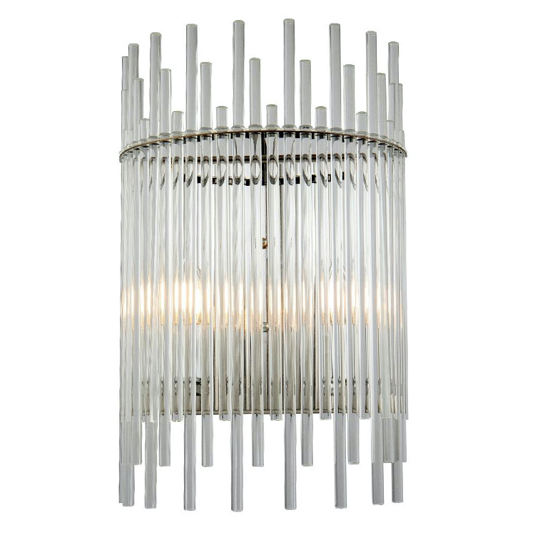 Бра Nembus Chromium Sconces Прозрачное Стекло Хром Бра Nembus Chromium Sconces Прозрачное Стекло Хром в Волгограде | Loft Concept
