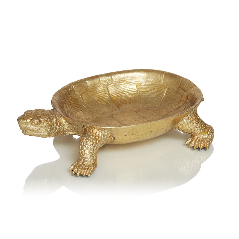 Статуэтка Golden Turtle Золотой Статуэтка Golden Turtle Золотой в Волгограде | Loft Concept