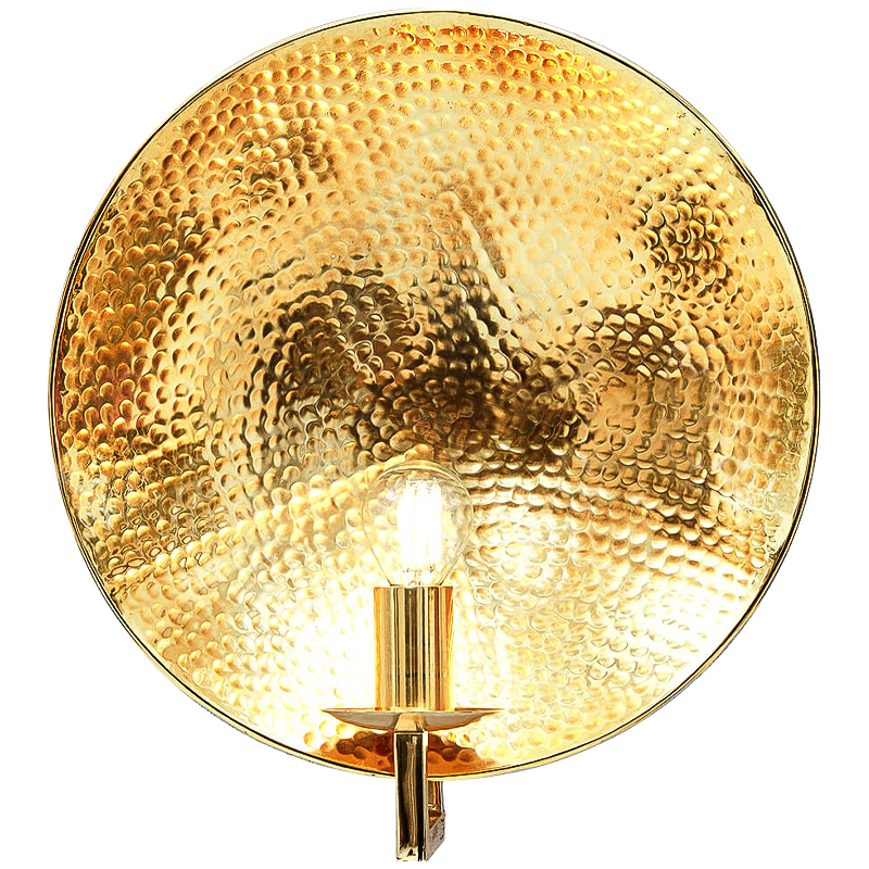 Бра Amun Disk sconce Глянцевое золото Бра Amun Disk sconce Глянцевое золото в Волгограде | Loft Concept