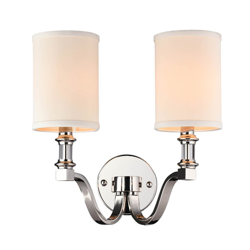 Бра Art Lamp Beige nickel 2 Никель Сатин Бежевый Бра Art Lamp Beige nickel 2 Никель Сатин Бежевый в Волгограде | Loft Concept