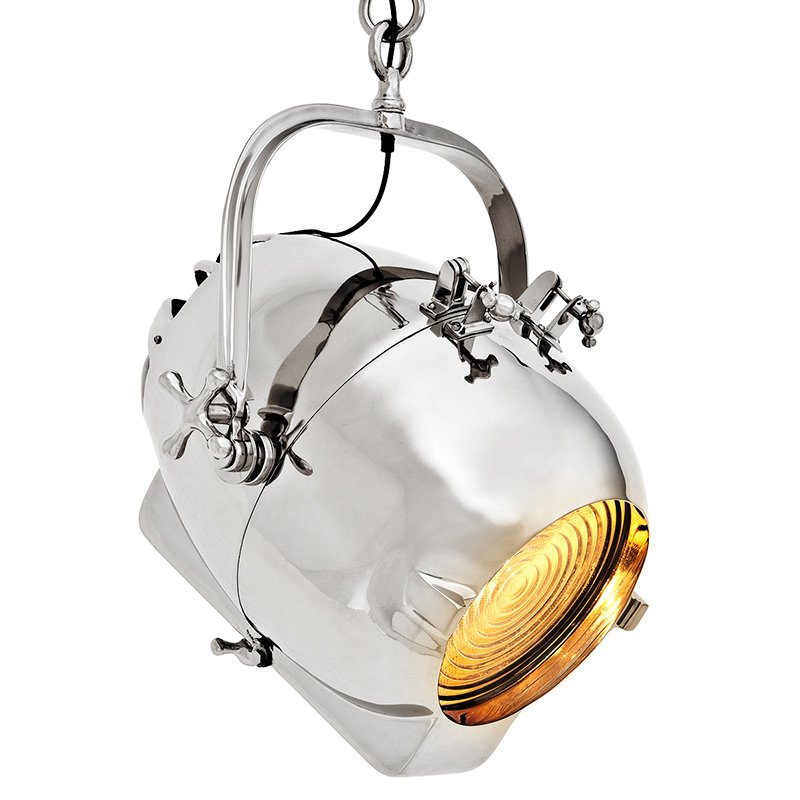 Люстра Lamp Spitfire Никель Прозрачное Стекло Люстра Lamp Spitfire Никель Прозрачное Стекло в Волгограде | Loft Concept