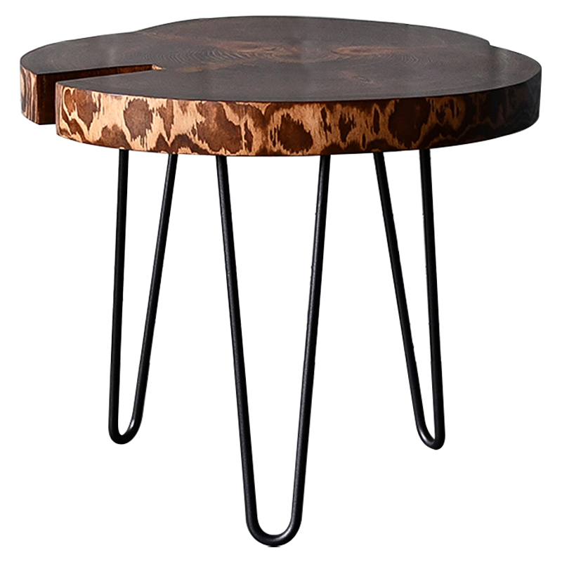 Кофейный стол Busby Industrial Metal Rust Coffee Table Коричневый Черный Кофейный стол Busby Industrial Metal Rust Coffee Table Коричневый Черный в Волгограде | Loft Concept