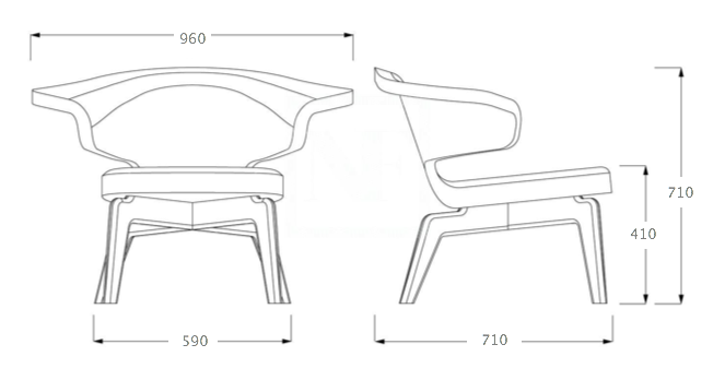 Кресло Munich Lounge Chair Кресло Munich Lounge Chair в Волгограде