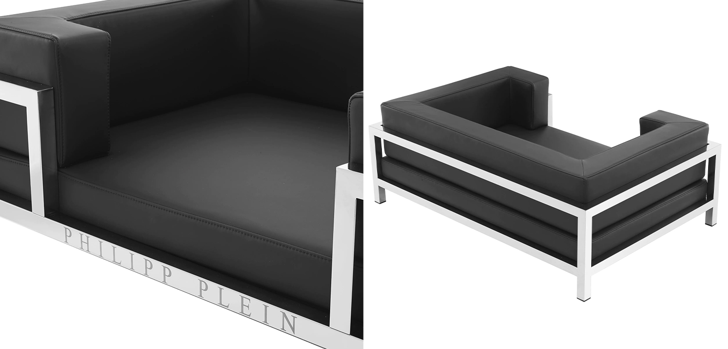 Лежанка для домашних животных Philipp Plein Dogbed High Conic XL - фото