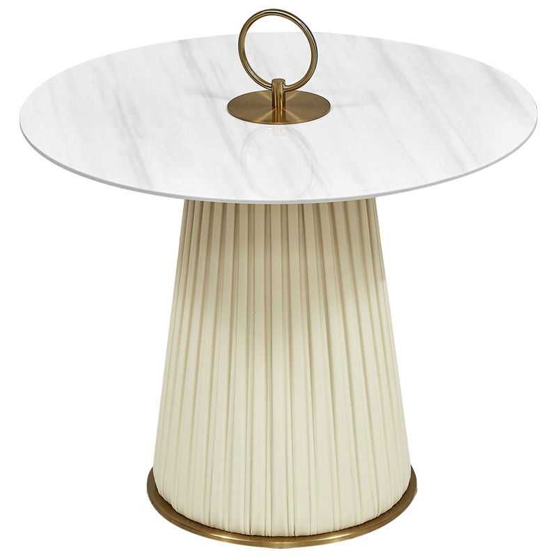 Приставной стол Orlaith White Gold Side Table Белый Золотой ivory ( слоновая кость ) Приставной стол Orlaith White Gold Side Table Белый Золотой ivory ( слоновая кость ) в Волгограде | Loft Concept