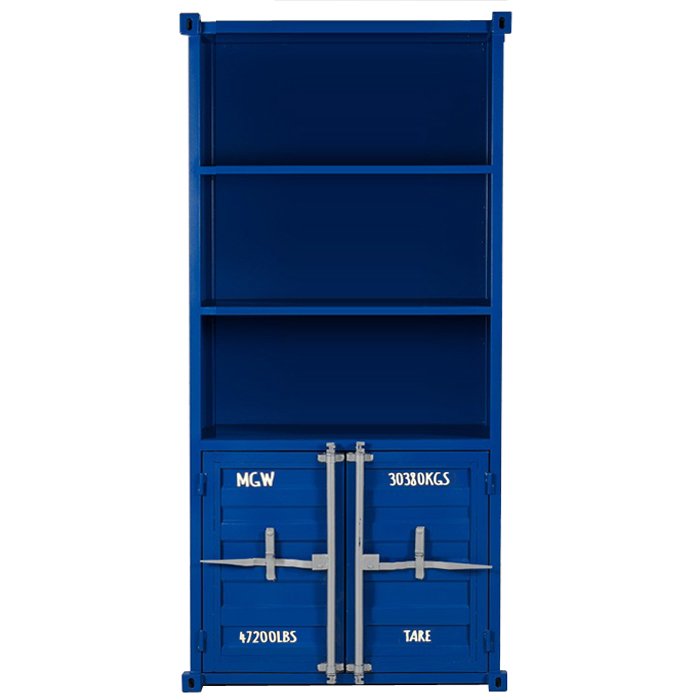 Книжный шкаф Sea Container Bookcase Blue Синий Бирюзовый Зеленый Желтый Оранжевый Красный Белый Серый Черный Книжный шкаф Sea Container Bookcase Blue Синий Бирюзовый Зеленый Желтый Оранжевый Красный Белый Серый Черный в Волгограде | Loft Concept