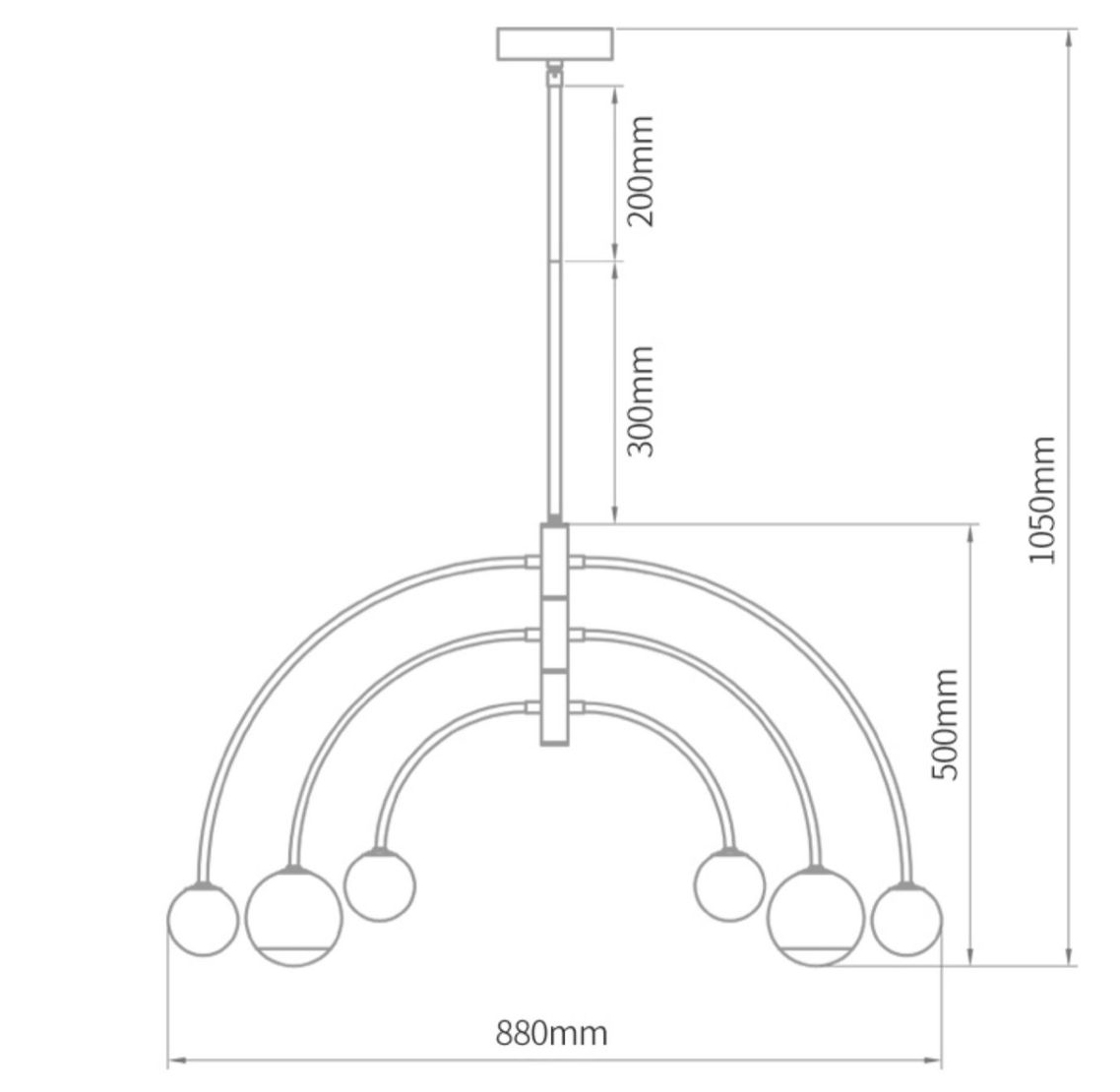 Люстра Wynne Metal Arch Wooden Chandelier Люстра Wynne Metal Arch Wooden Chandelier в Волгограде