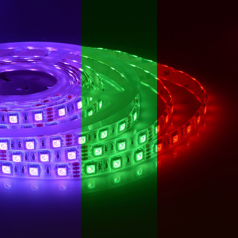 Светодиодная влагозащищенная лента 14,4W/m 60LED/m 5050SMD разноцветная 5M Белый Светодиодная влагозащищенная лента 14,4W/m 60LED/m 5050SMD разноцветная 5M Белый в Волгограде | Loft Concept