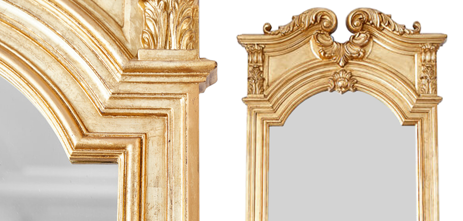 Зеркало Lupescu Mirror Gold Зеркало Lupescu Mirror Gold - Loft-Concept в Волгограде
