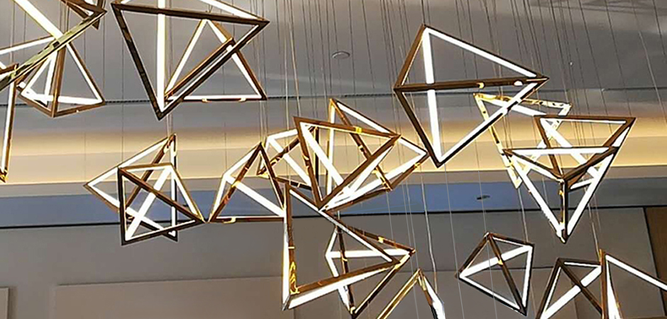 Подвесной светильник Weightless Triangles Подвесной светильник Weightless Triangles - Loft-Concept в Волгограде