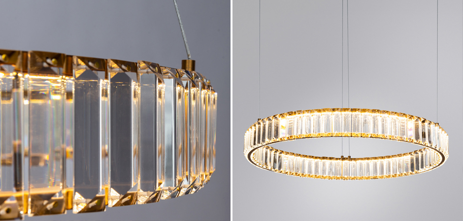 Хрустальная Люстра Crystal Ring Латунь Хрустальная Люстра Crystal Ring Латунь - Loft-Concept в Волгограде