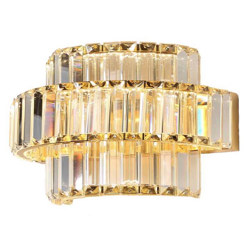 Бра Crystal Shine Linda Gold Wall Lamp B Золотой Прозрачный (Transparent) Бра Crystal Shine Linda Gold Wall Lamp B Золотой Прозрачный (Transparent) в Волгограде | Loft Concept