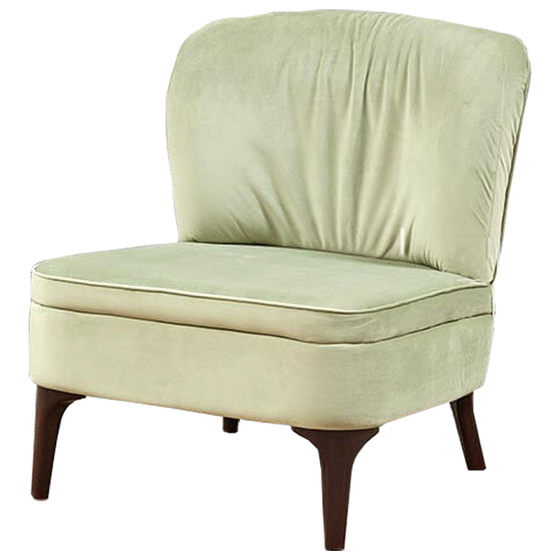 Кресло Adelmo Chair Зеленый шалфей Коричневый Кресло Adelmo Chair Зеленый шалфей Коричневый в Волгограде | Loft Concept