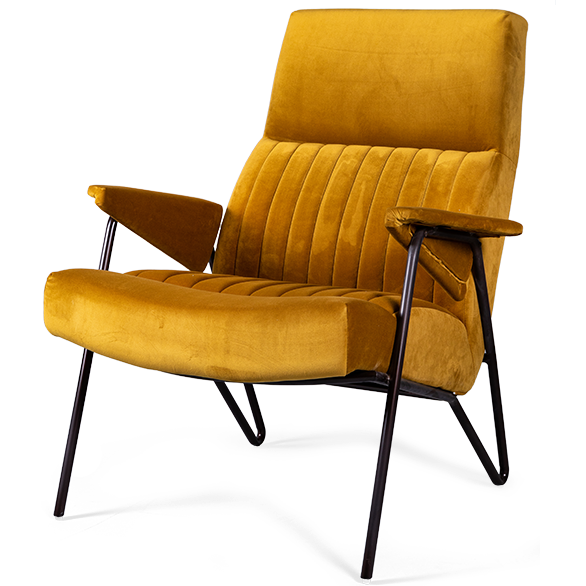 Кресло Solonar yellow Желтый Черный Кресло Solonar yellow Желтый Черный в Волгограде | Loft Concept