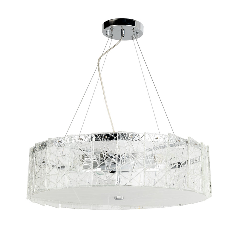 Люстра Alvaro Crystal Round Chandelier Прозрачный Хром Люстра Alvaro Crystal Round Chandelier Прозрачный Хром в Волгограде | Loft Concept
