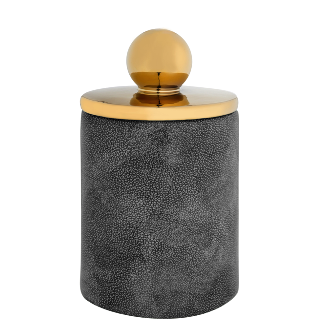 Ваза Stingray Skin vase Глянцевое золото Серый в Волгограде | Loft Concept 