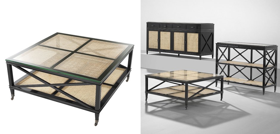 Журнальный стол Eichholtz Coffee Table Bahamas Журнальный стол Eichholtz Coffee Table Bahamas - Loft-Concept в Волгограде