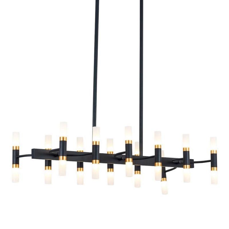 Люстра Beltram Chandelier Белый Черный Люстра Beltram Chandelier Белый Черный в Волгограде | Loft Concept