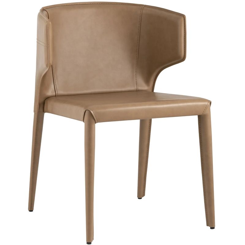 Стул ELBERT CHAIRS Бежевая Экокожа Бежевый Стул ELBERT CHAIRS Бежевая Экокожа Бежевый в Волгограде | Loft Concept