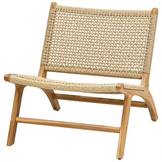 Кресло Wicker Rana lounge Chair Бежевый Кресло Wicker Rana lounge Chair Бежевый в Волгограде | Loft Concept