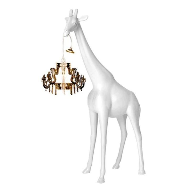 Настольная лампа белый жираф White Giraffe Table Lamp Белый Настольная лампа белый жираф White Giraffe Table Lamp Белый в Волгограде | Loft Concept