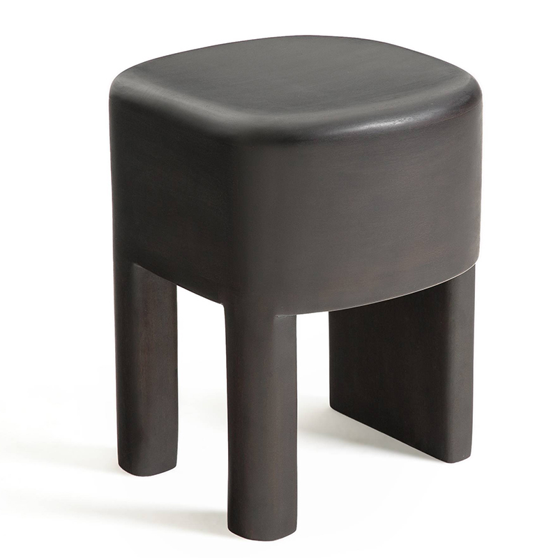 Приставной стол Mordred Mango Black Side Table Черный Приставной стол Mordred Mango Black Side Table Черный в Волгограде | Loft Concept
