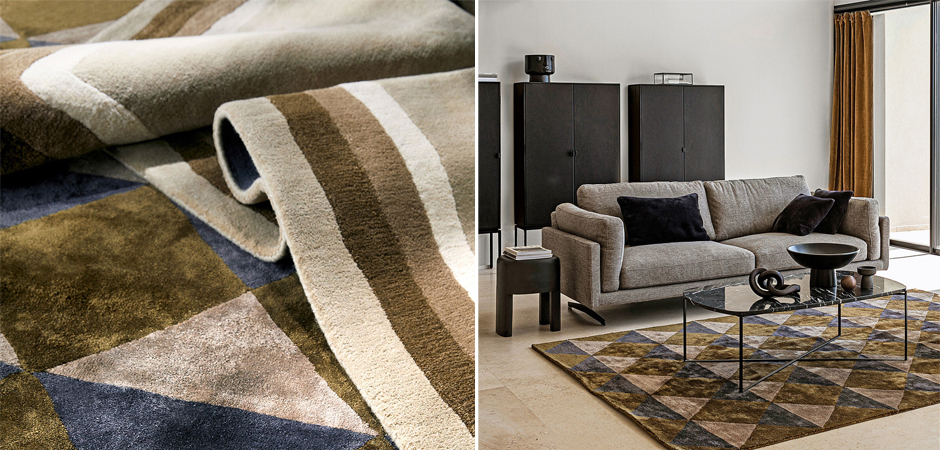 Ковер Carpet Geometric 100% вискоза Ковер Carpet Geometric 100% вискоза - Loft-Concept в Волгограде
