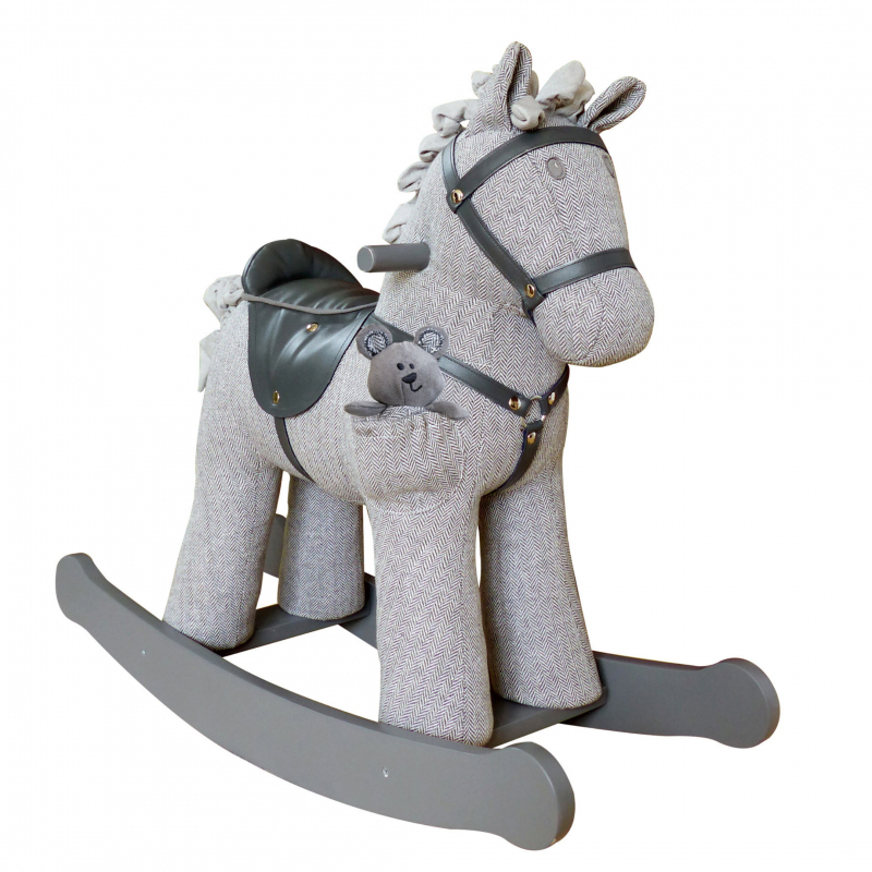 Лошадка-качалка Alfie Pony Серый Лошадка-качалка Alfie Pony Серый в Волгограде | Loft Concept