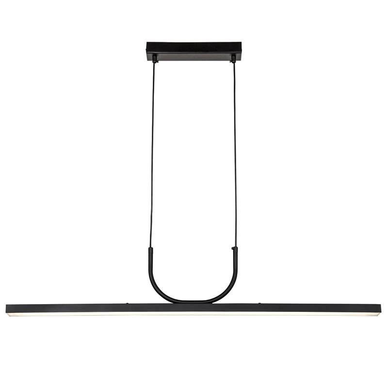 Минималистичная черная люстра Trumpet tube Белый Черный Минималистичная черная люстра Trumpet tube Белый Черный в Волгограде | Loft Concept