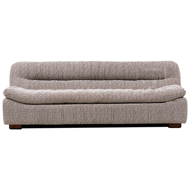 Диван Motley Sofa Красный Белый Коричневый Диван Motley Sofa Красный Белый Коричневый в Волгограде | Loft Concept