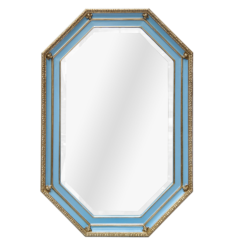 Зеркало Mirabelle Mirror azure Лазурь Золотой Зеркало Mirabelle Mirror azure Лазурь Золотой в Волгограде | Loft Concept