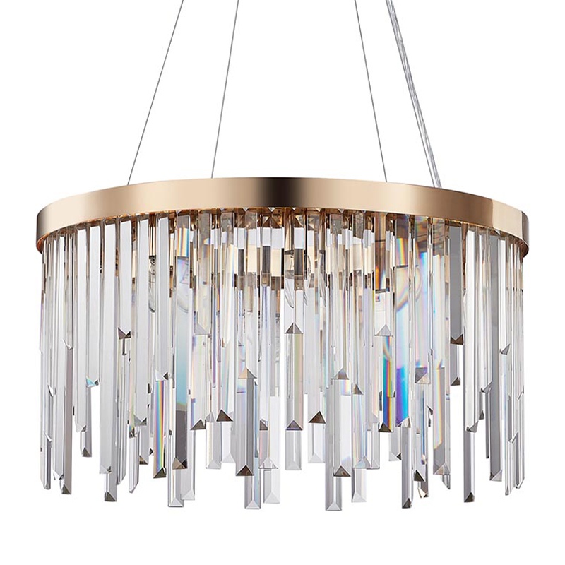 Люстра Bennett Chandelier gold 60 Золотой Прозрачный Люстра Bennett Chandelier gold 60 Золотой Прозрачный в Волгограде | Loft Concept