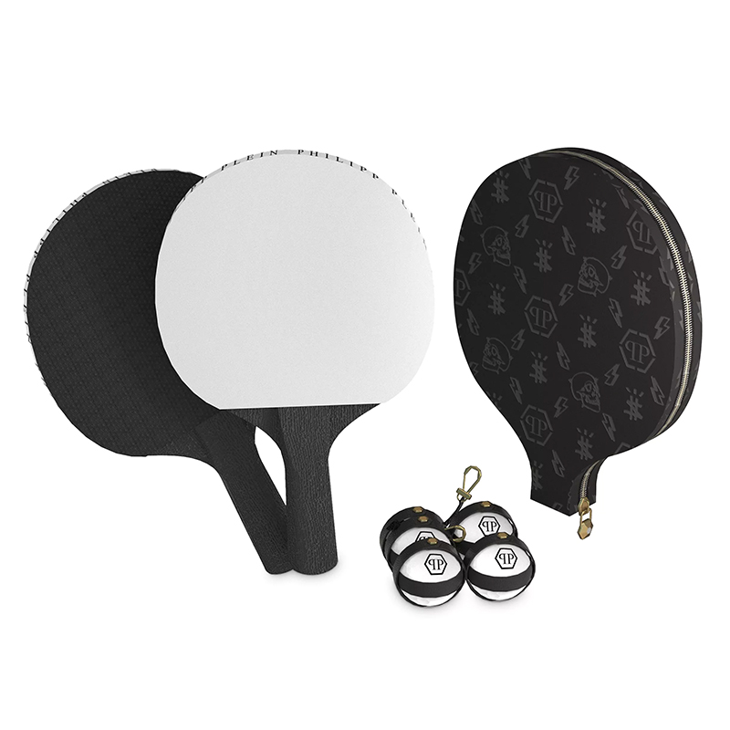 Набор для настольного тенниса Philipp Plein Tennis Table Racket Play Черно-белый Набор для настольного тенниса Philipp Plein Tennis Table Racket Play Черно-белый в Волгограде | Loft Concept